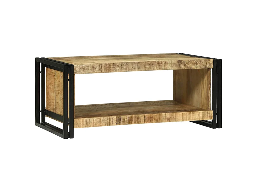 Tavolino da salotto 90 x 50 x 38 cm Legno di mango massello