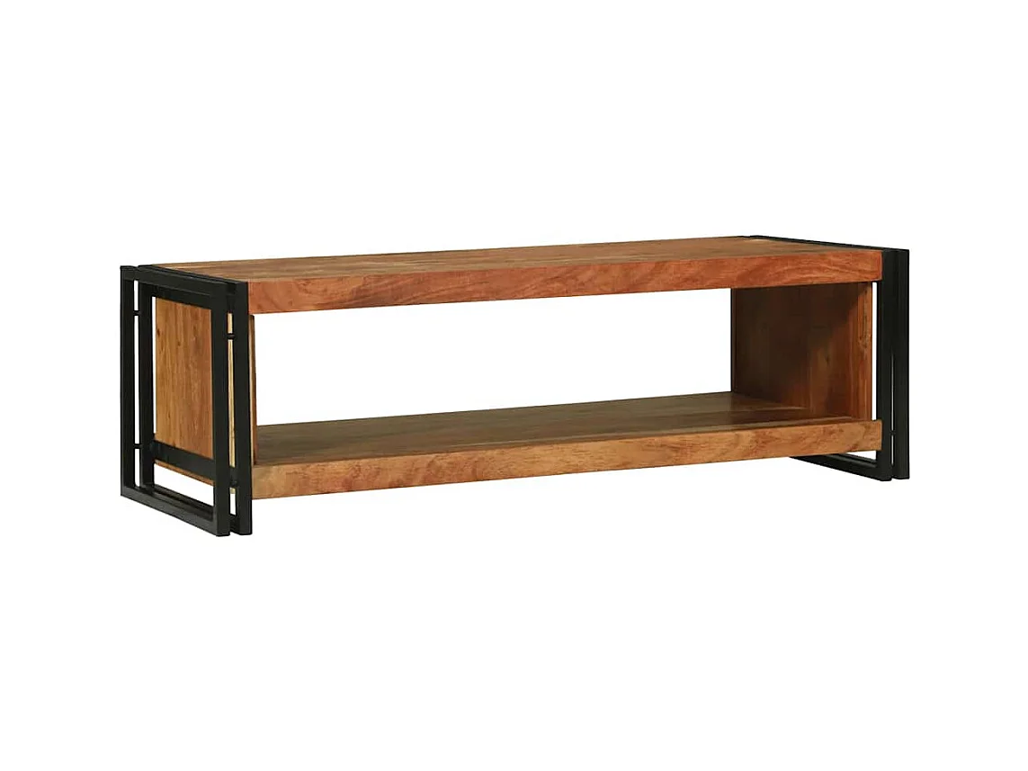Table basse Marron 120 x 50 x 38 cm Bois d'acacia massif