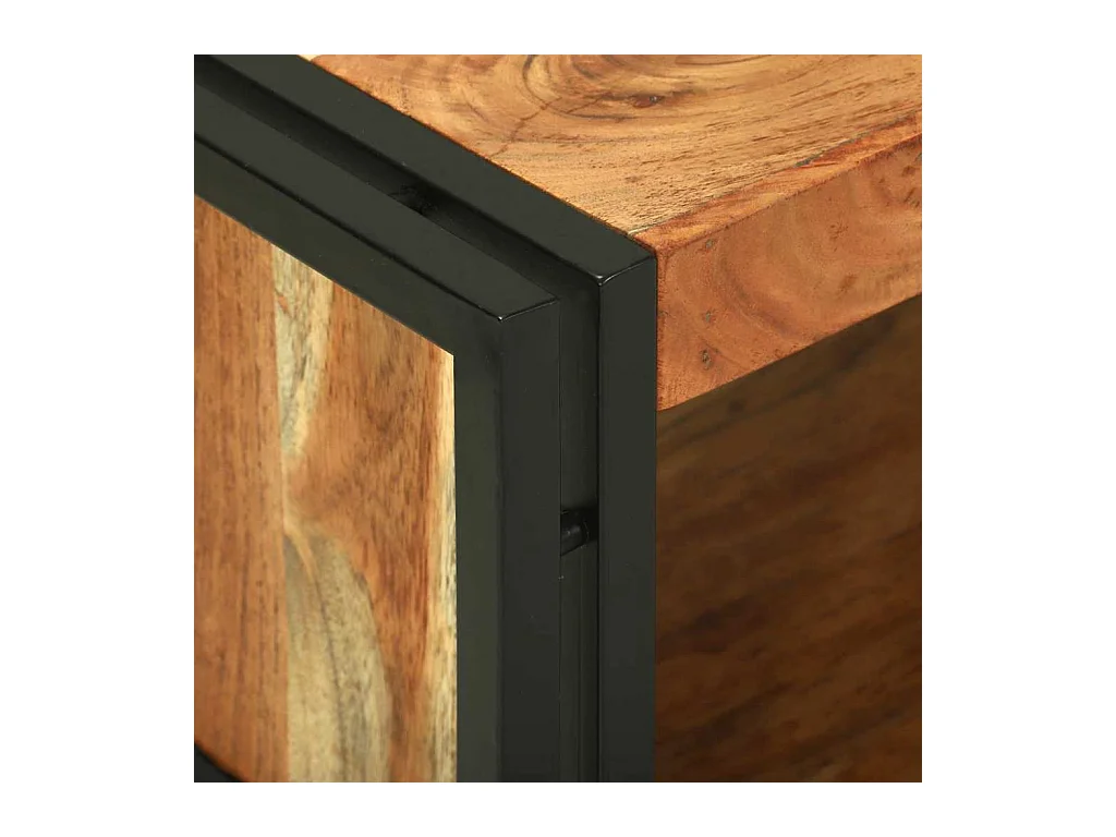 Table basse Marron 120 x 50 x 38 cm Bois d'acacia massif