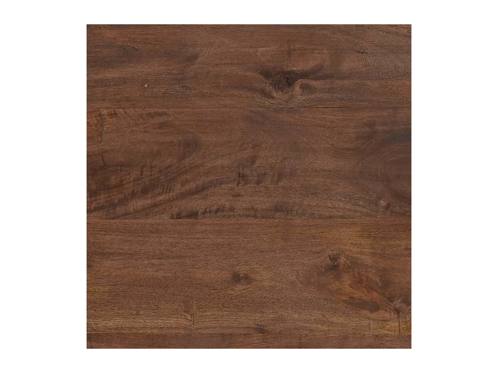 Table basse Marron et Noir 80 x 50 x 40 cm