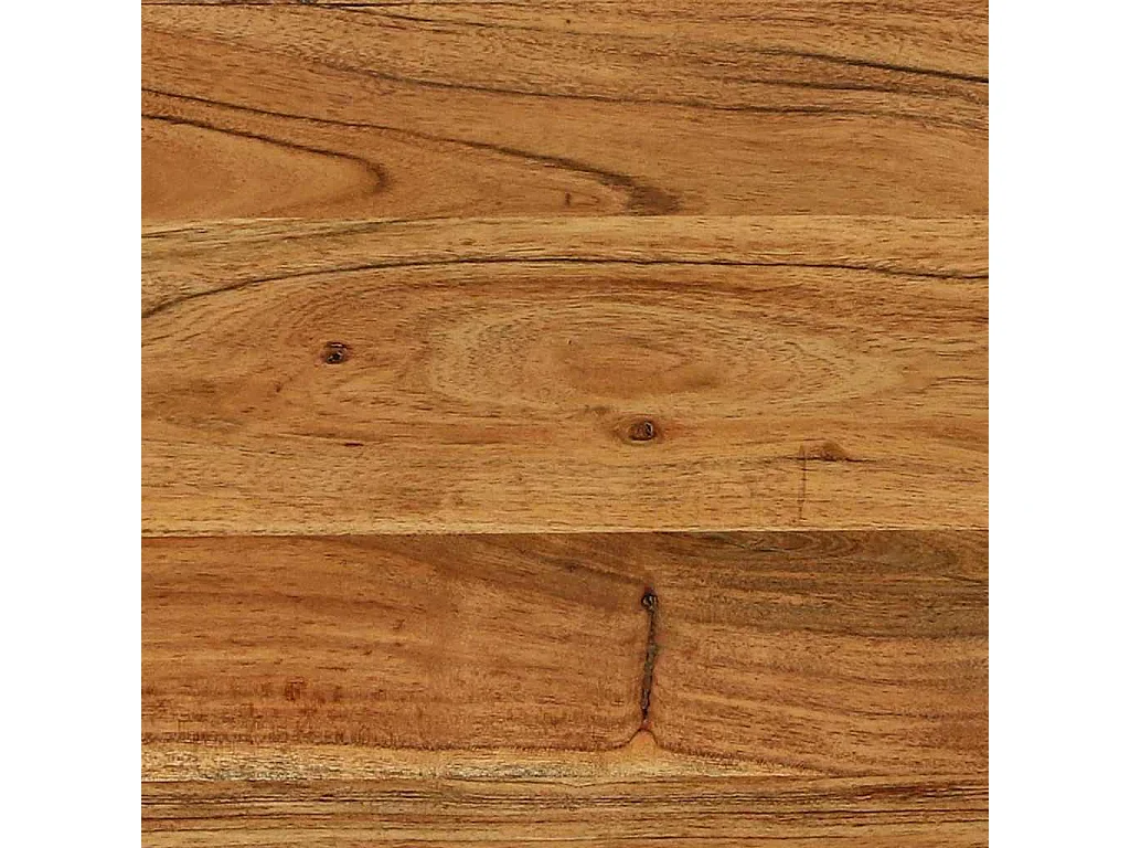 Table basse 2 pcs Marron 48 x 40 x 40 cm Bois d'acacia massif