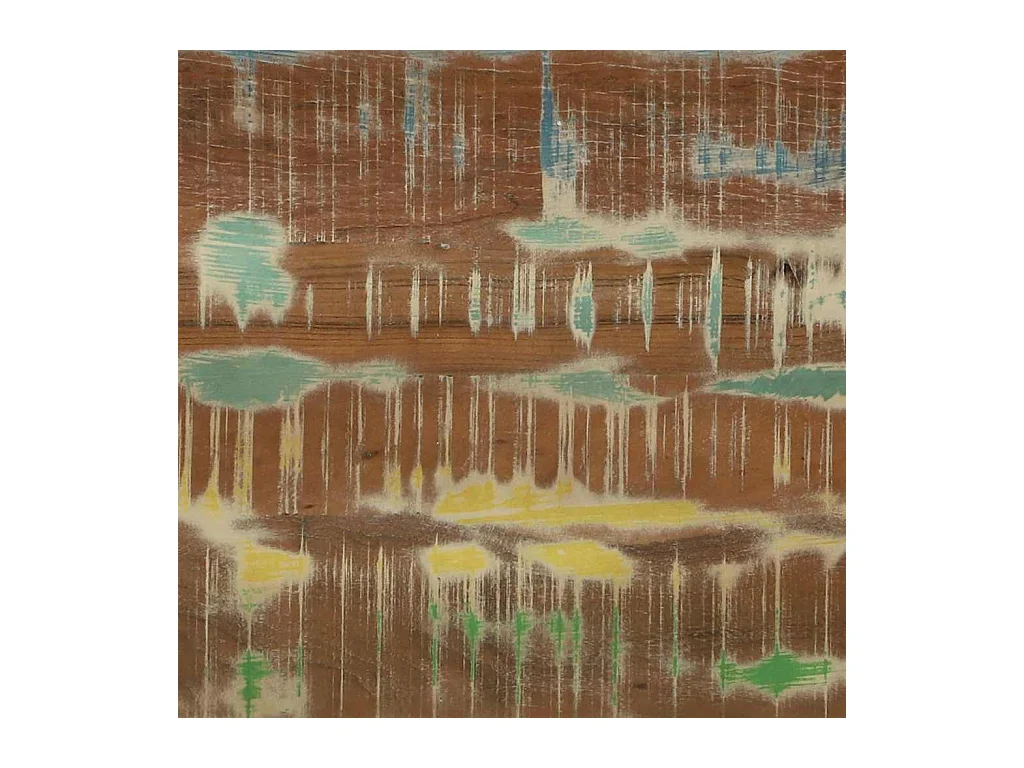 Table basse Marron 90 x 50 x 38 cm bois de récupération massif