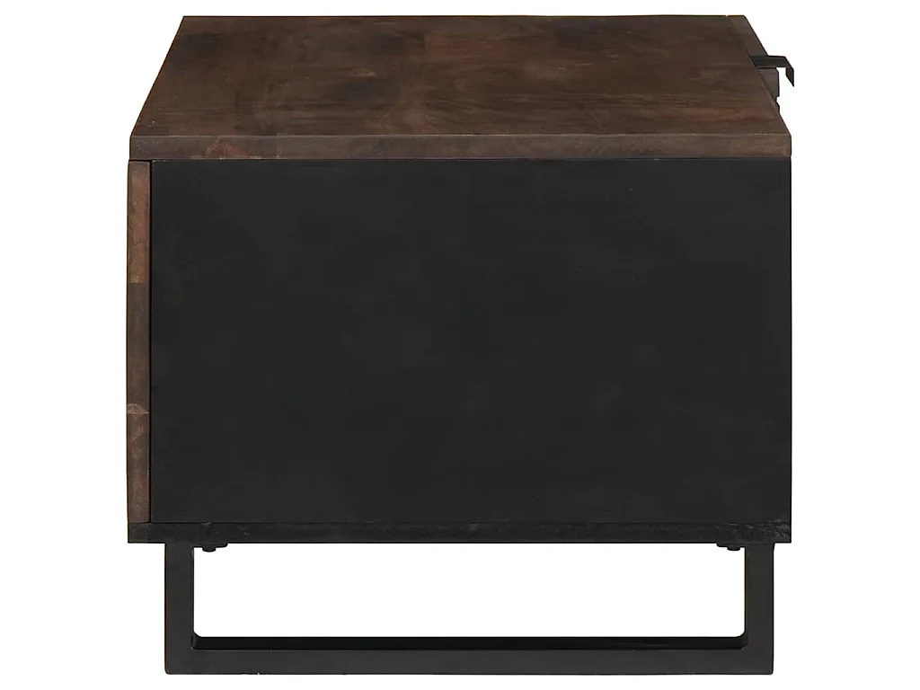 Tavolino da salotto Noce 80 x 50 x 40 cm Legno ingegnerizzato