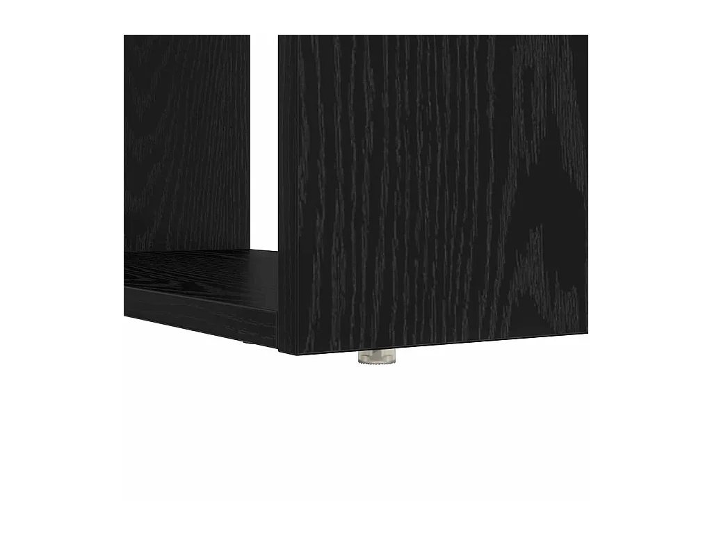 Bureau Chêne noir 113 x 54 x 120 cm Bois d'ingénierie