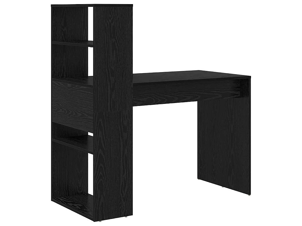 Bureau Chêne noir 113 x 54 x 120 cm Bois d'ingénierie
