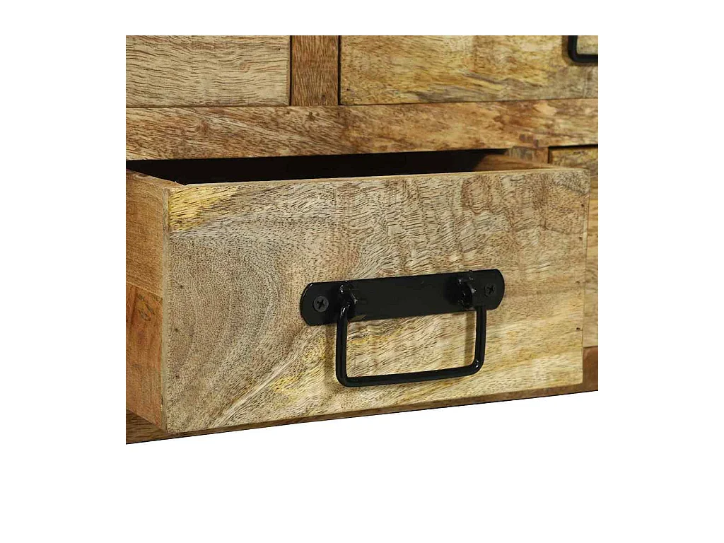 Table basse Marron 90 x 50 x 38 cm Bois de manguier brut massif