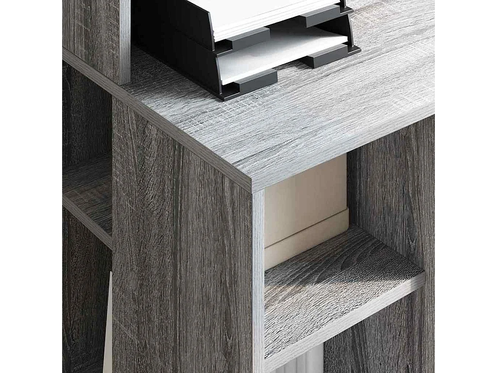 Bureau Gris Sonoma 90 x 48 x 101,5 cm Bois d'ingénierie