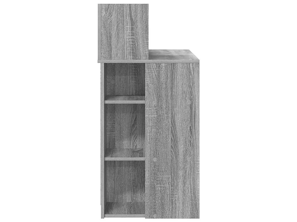 Bureau Gris Sonoma 90 x 48 x 101,5 cm Bois d'ingénierie