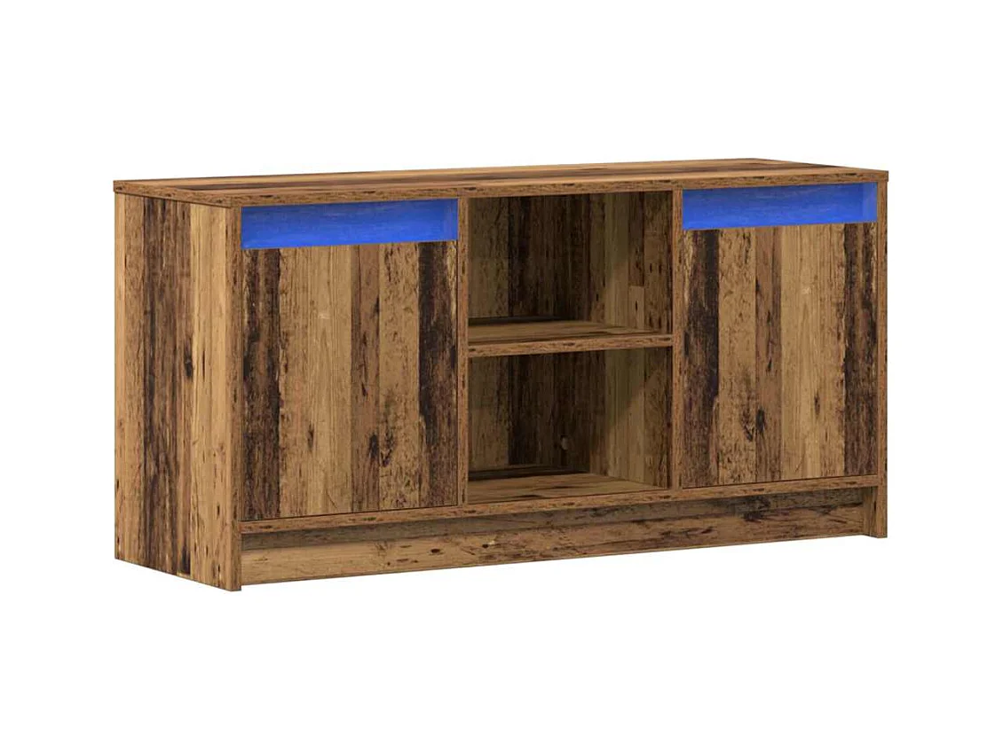 TV-Schränk Braun 100 x 34 x 50 cm Holzwerkstoff