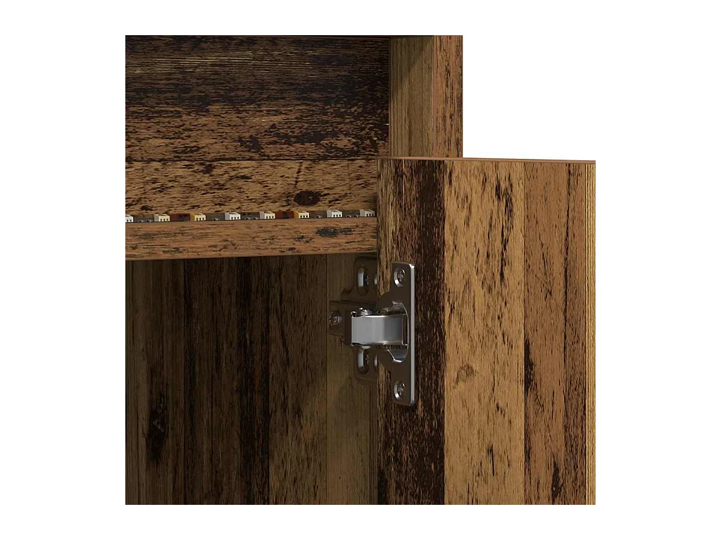 TV-Schränk Braun 100 x 34 x 50 cm Holzwerkstoff
