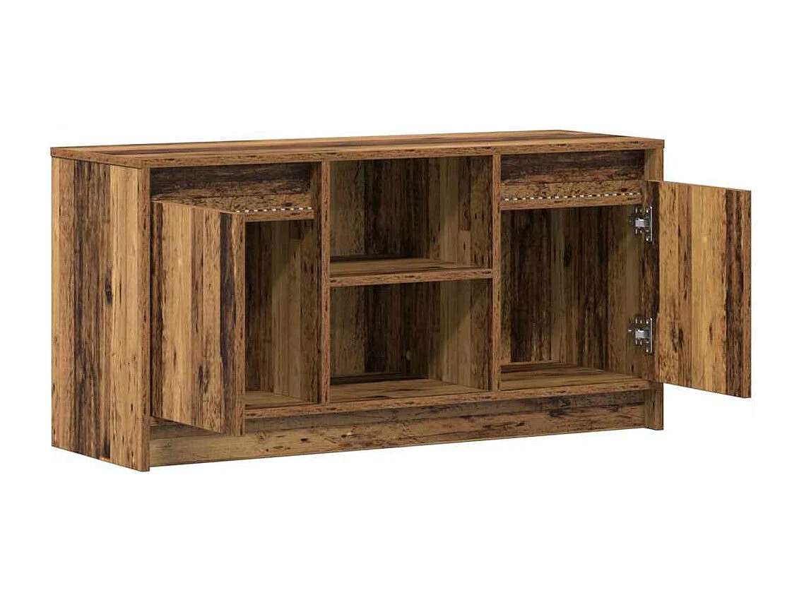 Unites TV Marron 100 x 34 x 50 cm Bois d'ingénierie