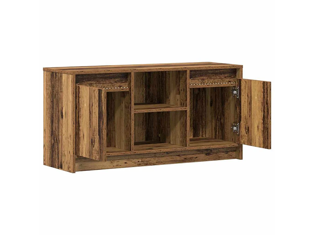 TV Eenheden 100 x 34 x 50 cm Bruin Bewerkt hout