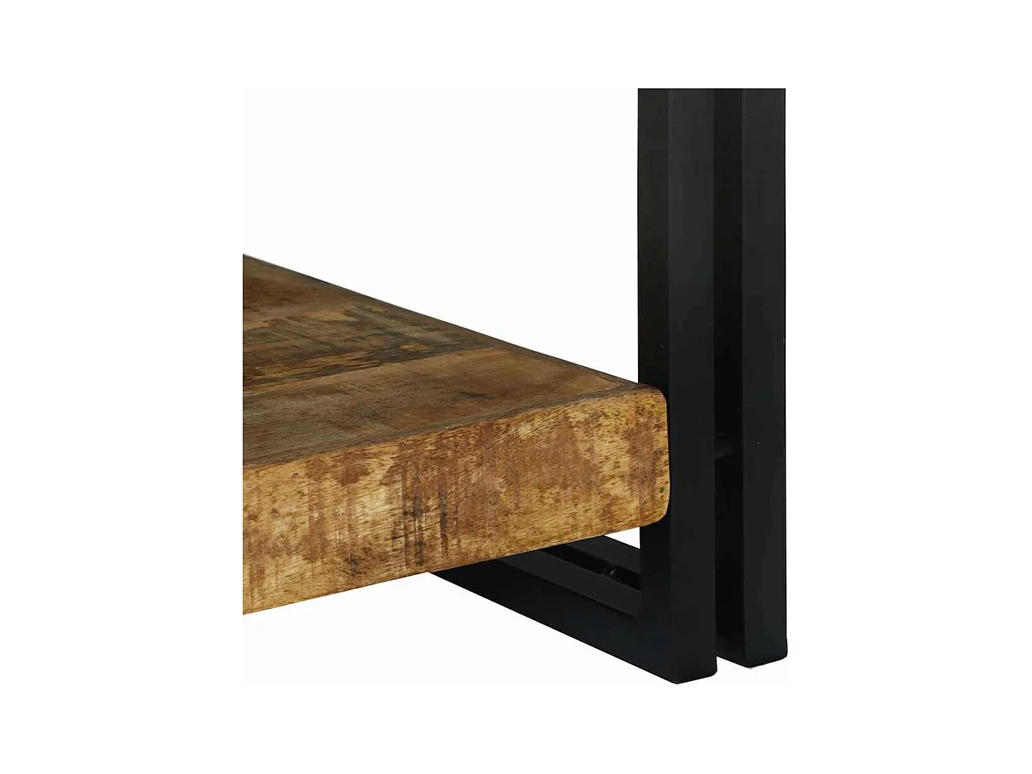 Table basse Marron 120 x 50 x 38 cm bois de manguier massif