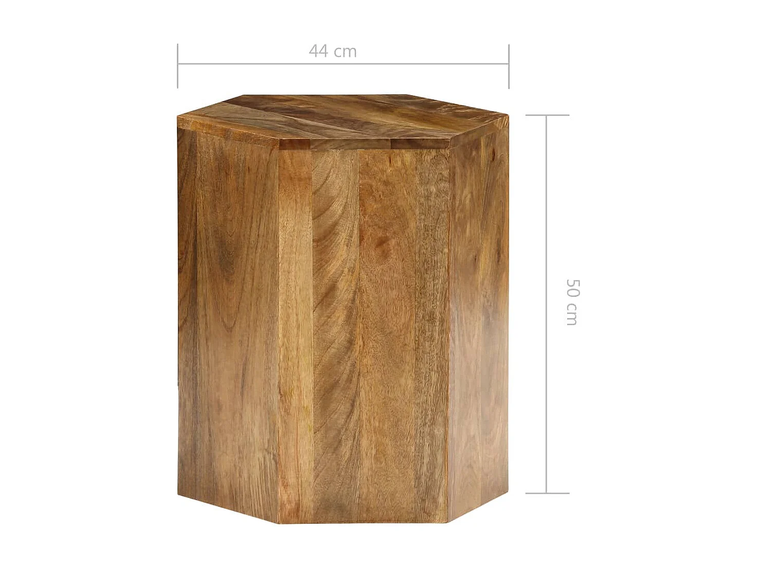 Ensemble de table basse 3 pcs Bois de manguier massif