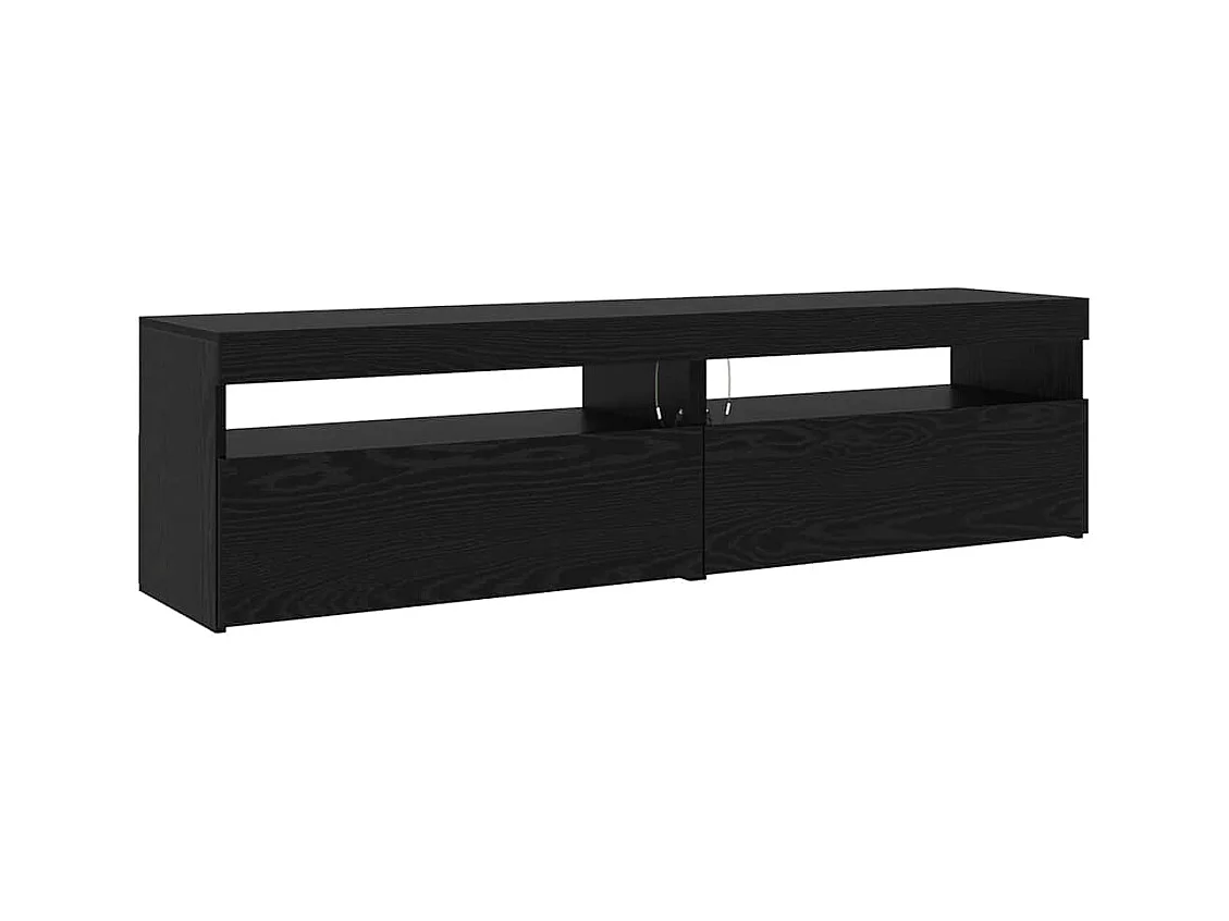 Meubles TV 3 pcs Chêne noir 290 x 36,5 x 40 cm