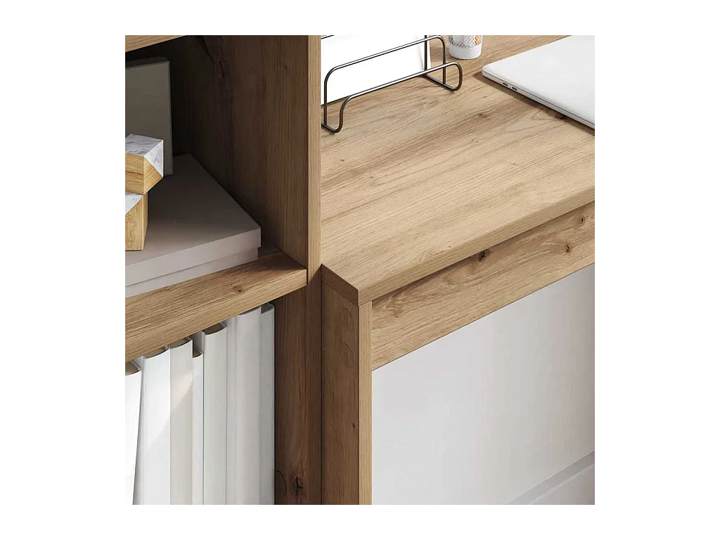 Bureau Autre chêne artisanal 90 x 40 x 76 cm Bois d'ingénierie