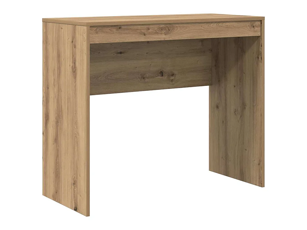 Bureau Chêne artisanal 90 x 40 x 76 cm