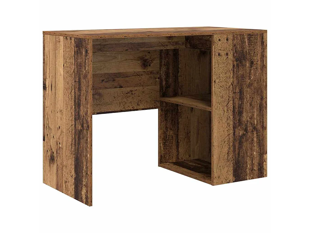 Bureau d'angle avec tiroir Bois ancien 102 x 88 x 75 cm