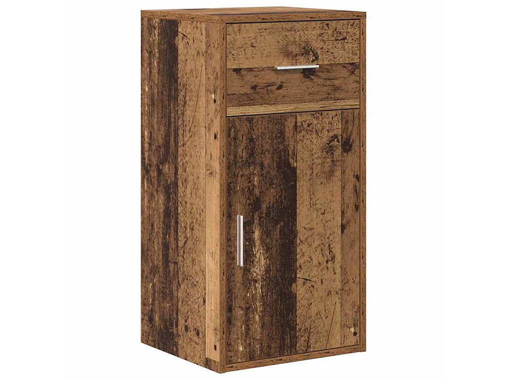 Bureau d'angle avec tiroir Bois ancien 102 x 88 x 75 cm