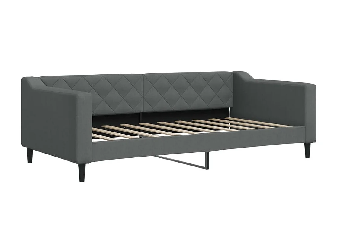 Lit de jour avec gigogne et tiroirs sans matelas 90x190 cm