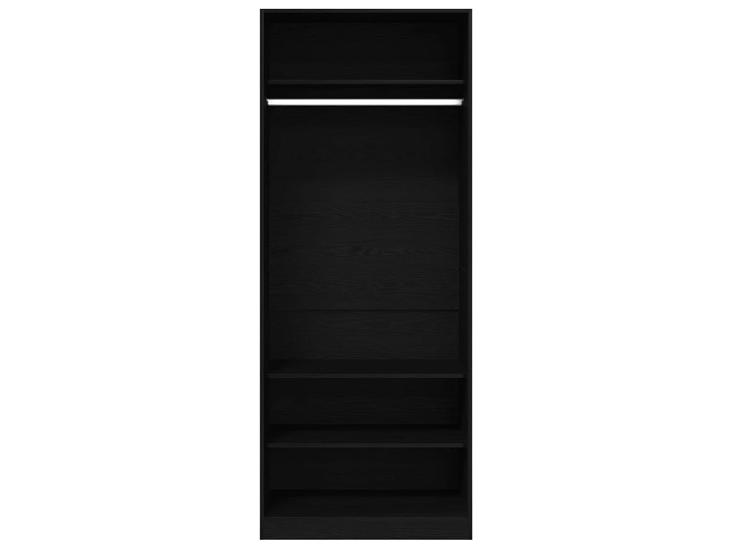 Kleiderschrank Artisan-Eiche 80 x 50 x 200 cm Holzwerkstoff
