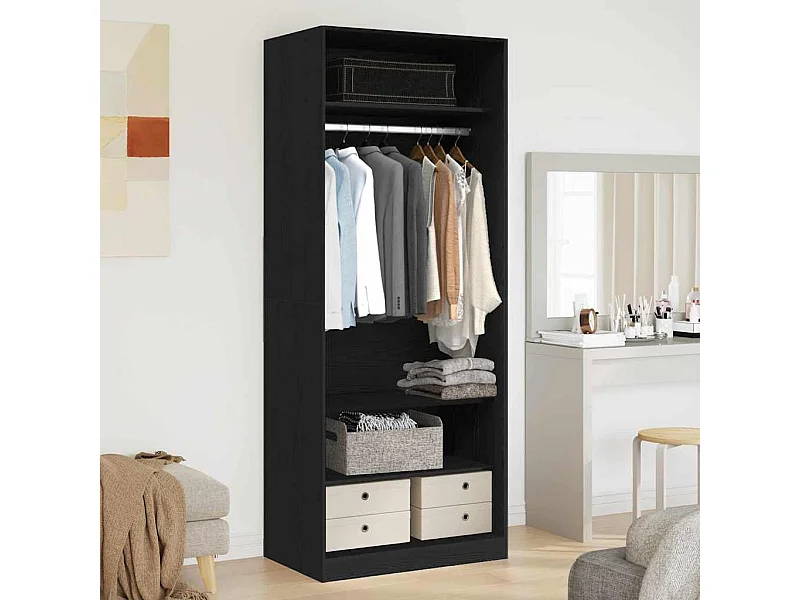 Kleiderschrank Artisan-Eiche 80 x 50 x 200 cm Holzwerkstoff