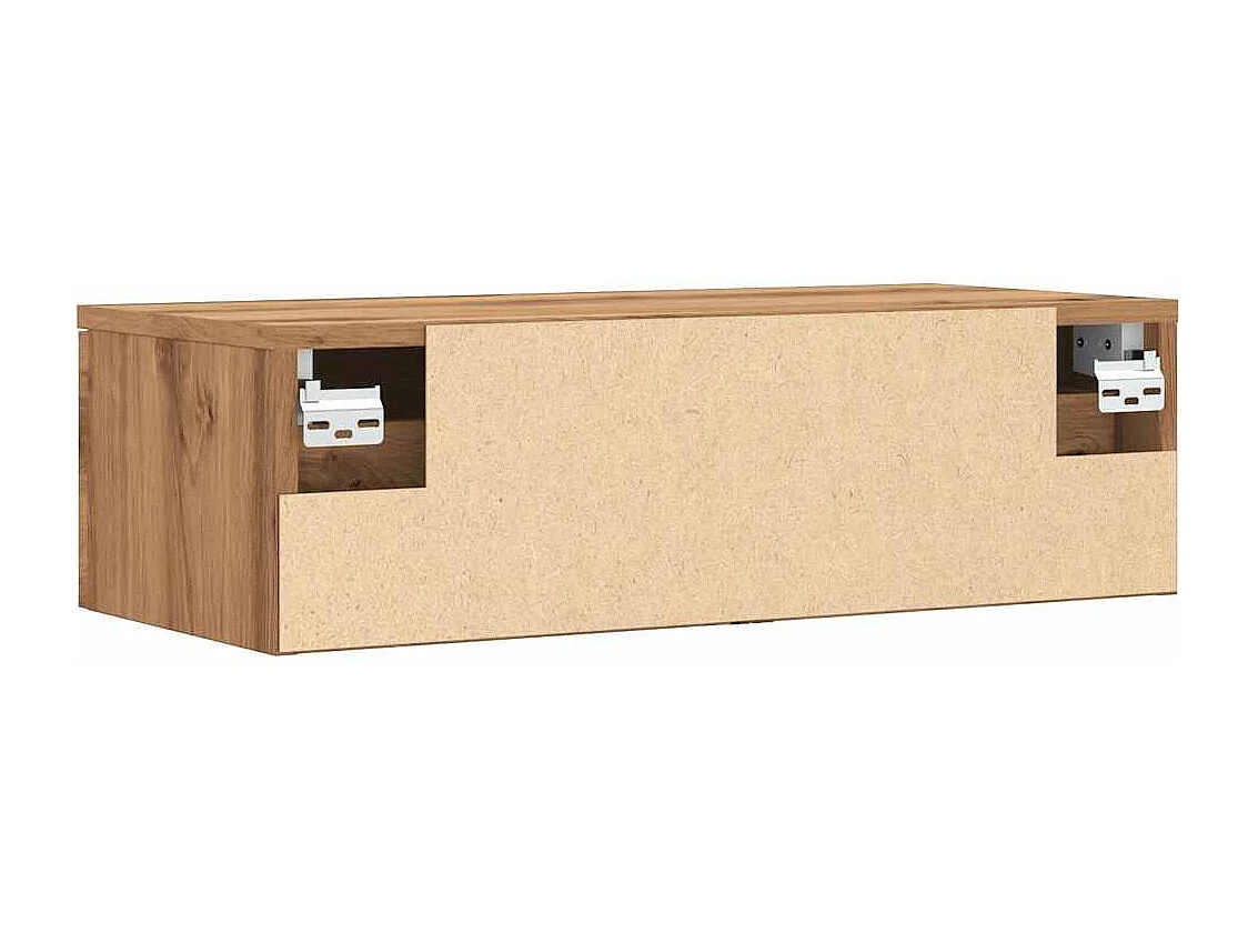 Armário de parede 68x30x20cm derivados de madeira madeira velha