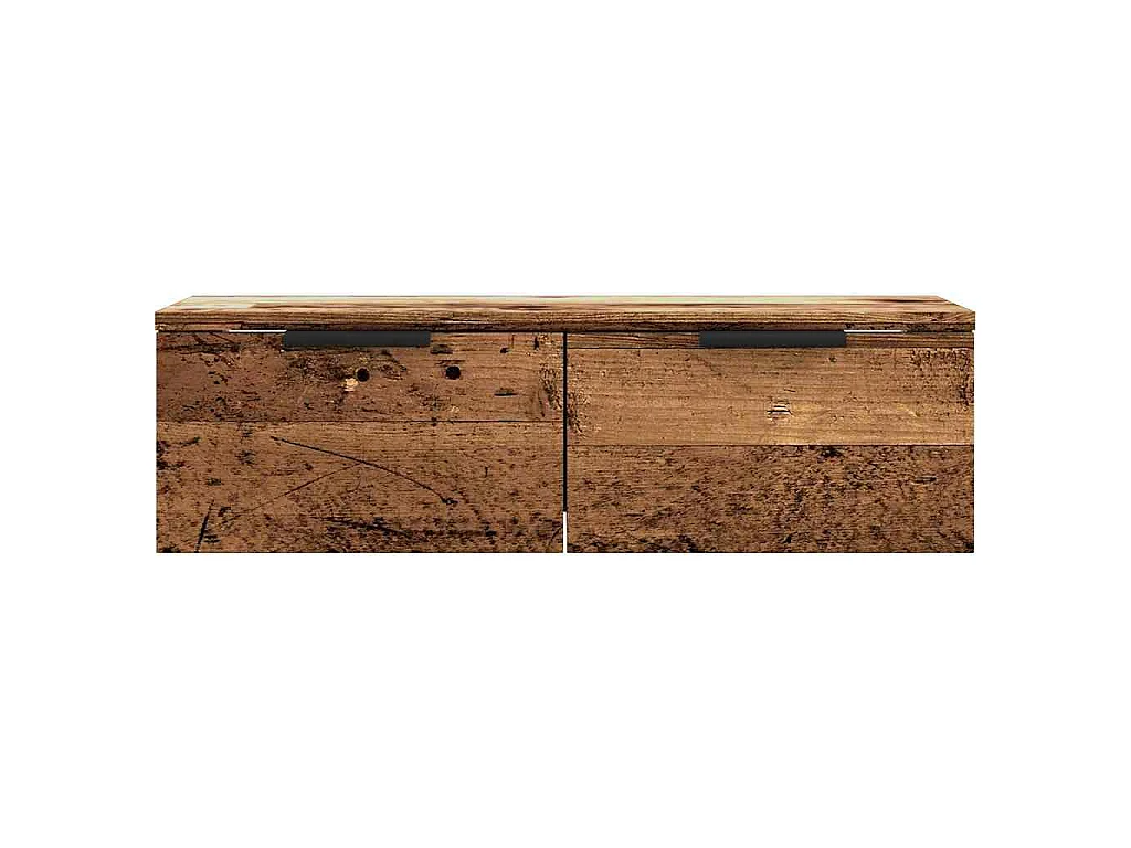 Armario de pared madera de ingeniería envejecida 68x30x20 cm