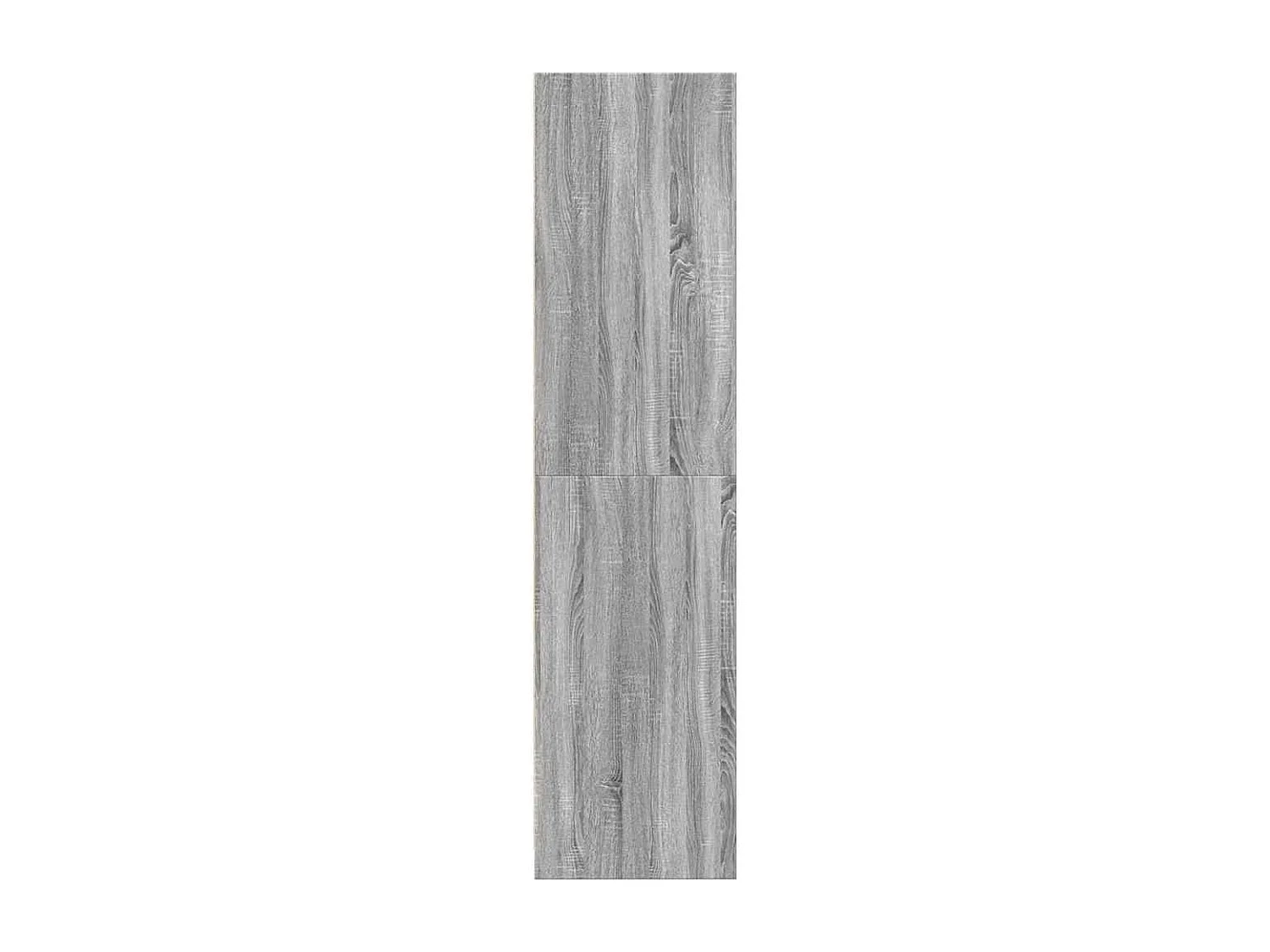 Armadio Grigio Sonoma 80x50x200 cm in Legno Multistrato