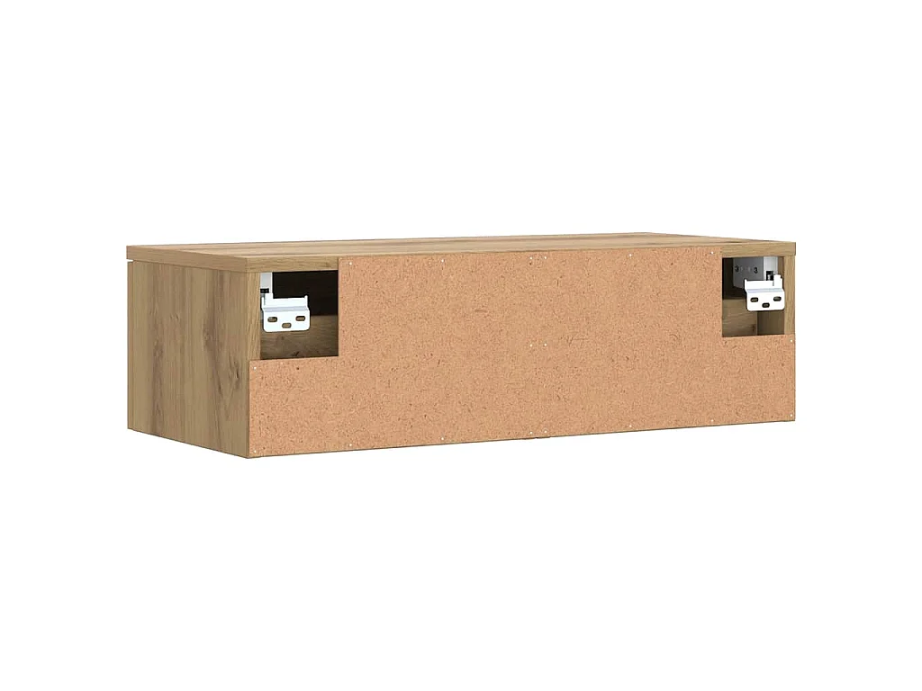 Armario de pared madera de ingeniería roble artisan 68x30x20 cm
