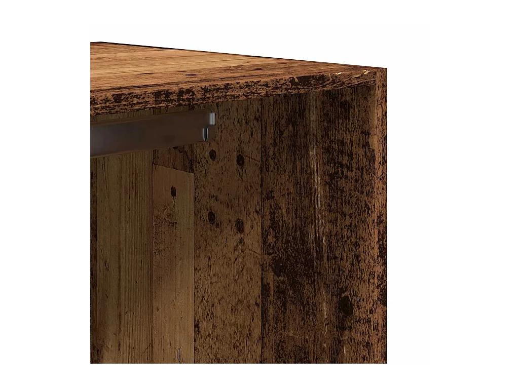 Armadio Legno Antico 80x50x200 cm in Legno Multistrato