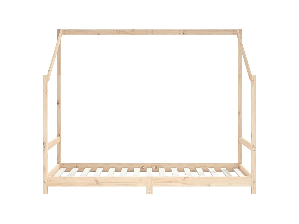 Cadre de lit pour enfants 2x(90x190) cm bois de pin massif