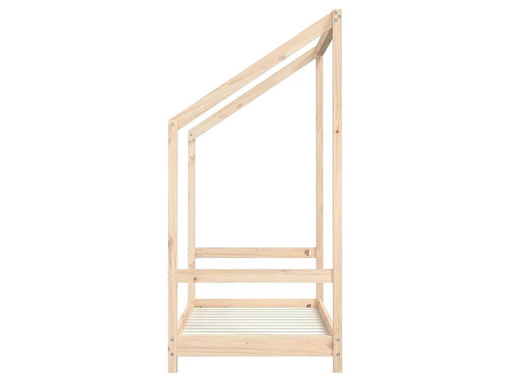Cadre de lit pour enfant 2x(70x140) cm bois de pin massif