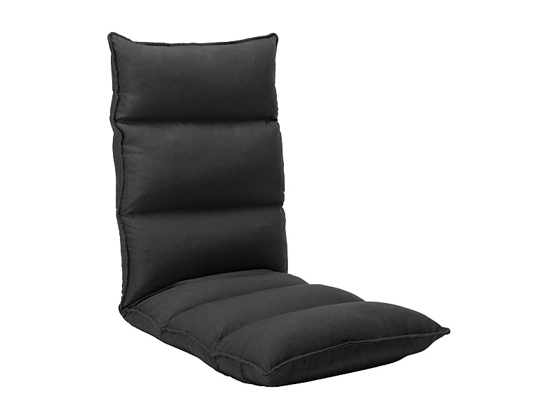 Colchão dobrável tecido preto