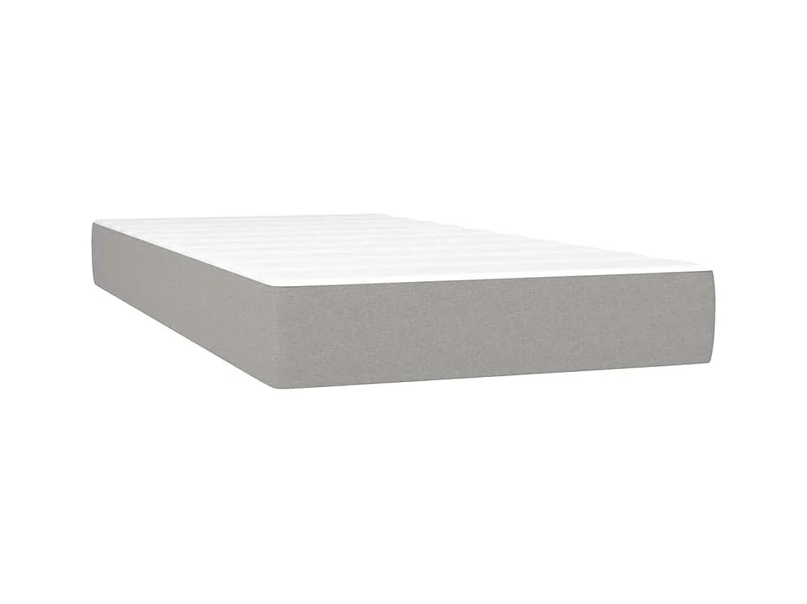 Matelas à ressorts ensachés pour enfants 80x160 cm tissu