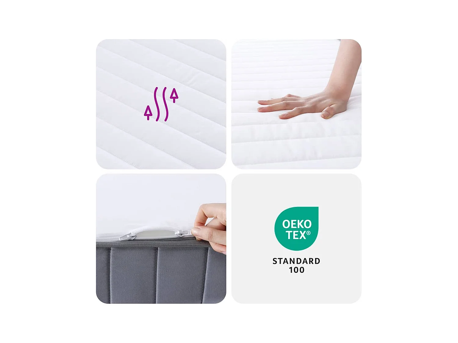 Matelas en mousse pour enfants moyennement doux 80x160 cm