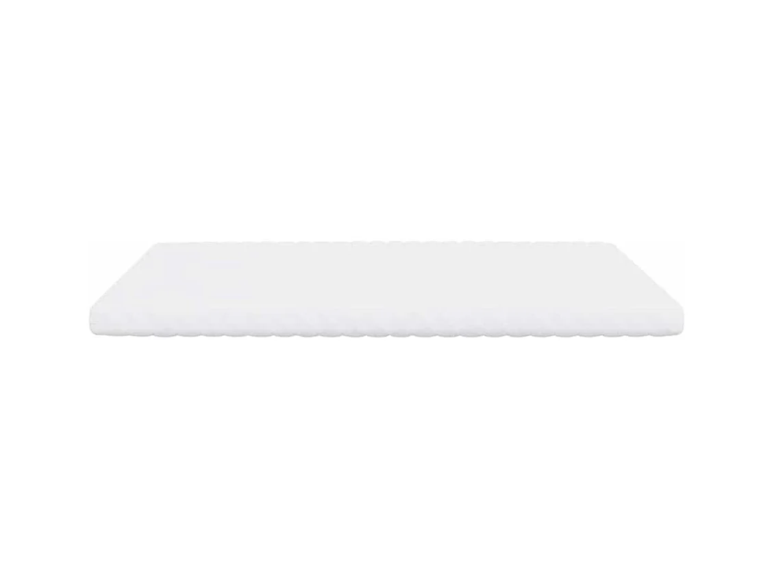 Matelas en mousse blanc 180x210 cm 7 zones dureté 20 ILD