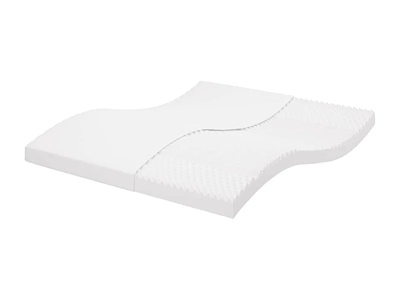 Schuimmatras 7 zones hardheid 20 ILD 180x210 cm wit