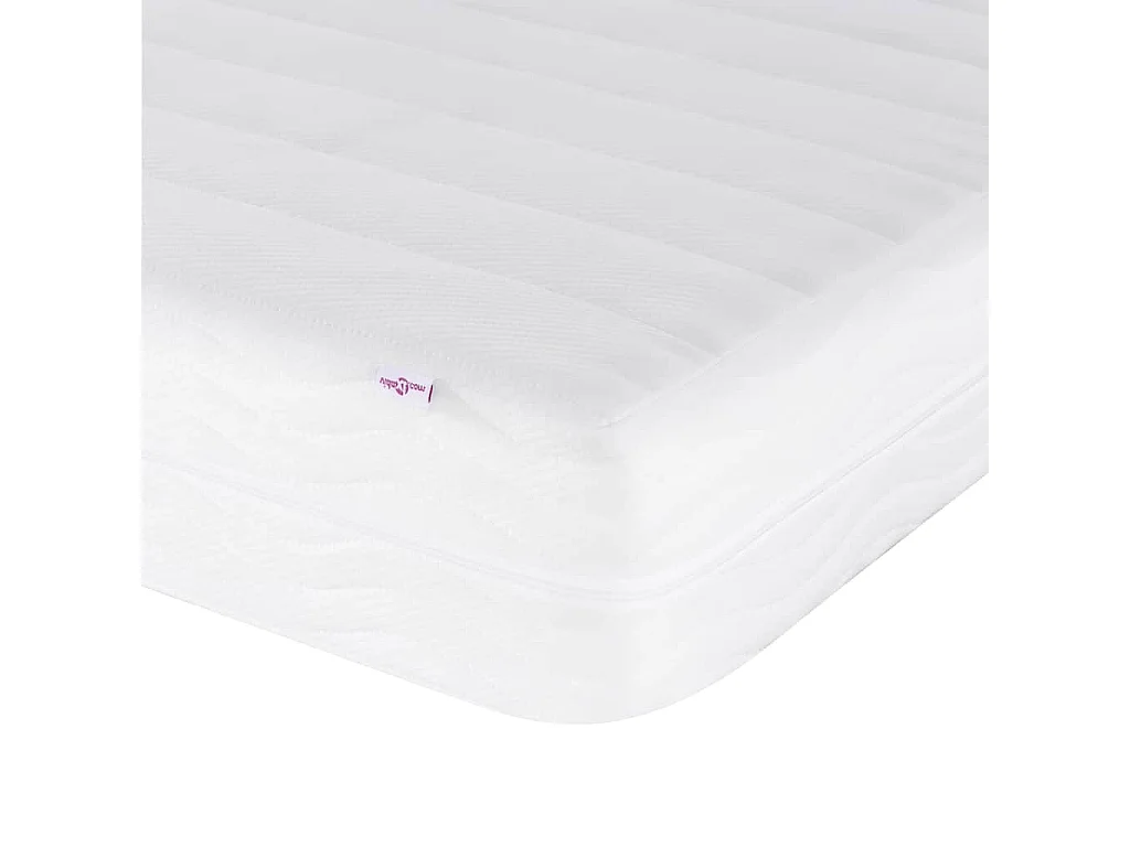 Matelas en mousse blanc 180x220 cm dureté H2 H3