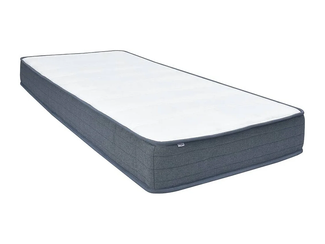 Matelas de sommier à lattes 160x80x20 cm mi-doux tissu