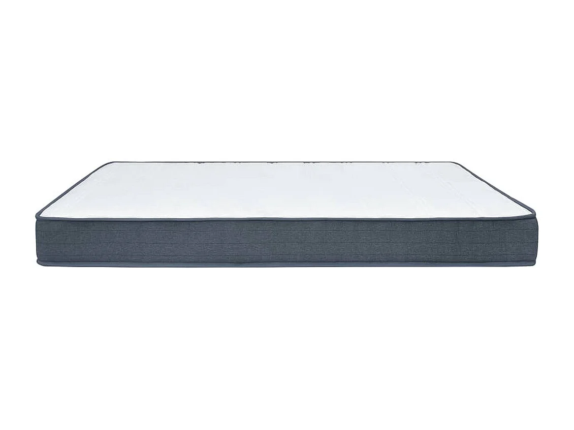Matelas de sommier à lattes 160x80x20 cm mi-doux tissu