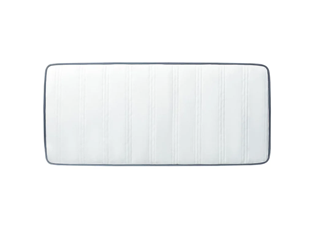Matelas de sommier à lattes 80x160x20 cm mi-doux tissu