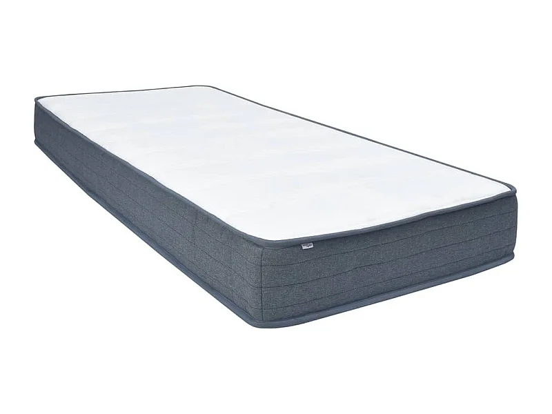 Matelas de sommier à lattes 160x80x20 cm mi-doux tissu