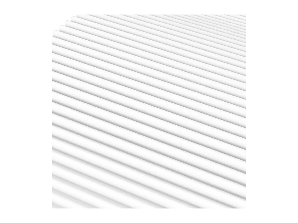 Matelas en mousse blanc 140x220 cm dureté H2 H3