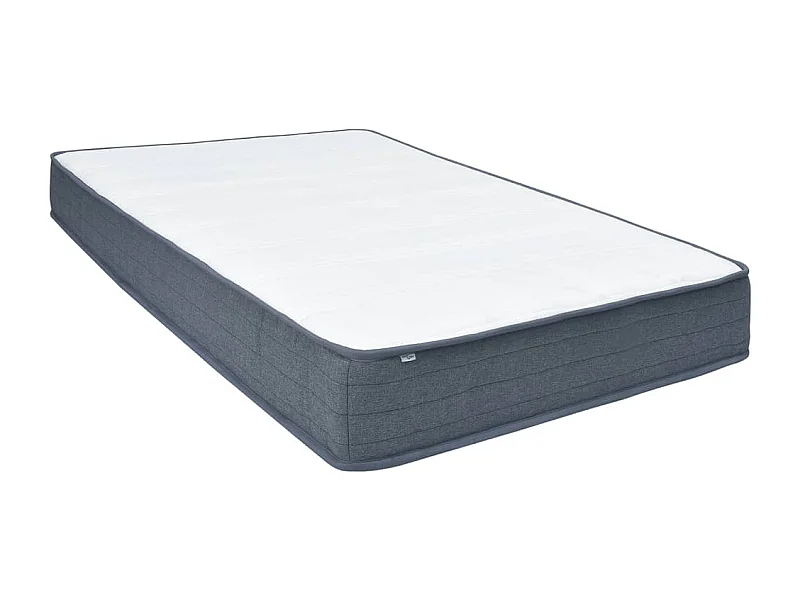 Matelas de sommier à lattes 190x140x20 cm mi-doux tissu