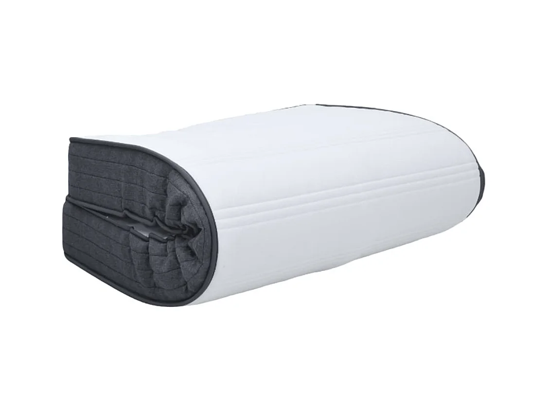 Matelas de sommier à lattes 190x140x20 cm mi-doux tissu