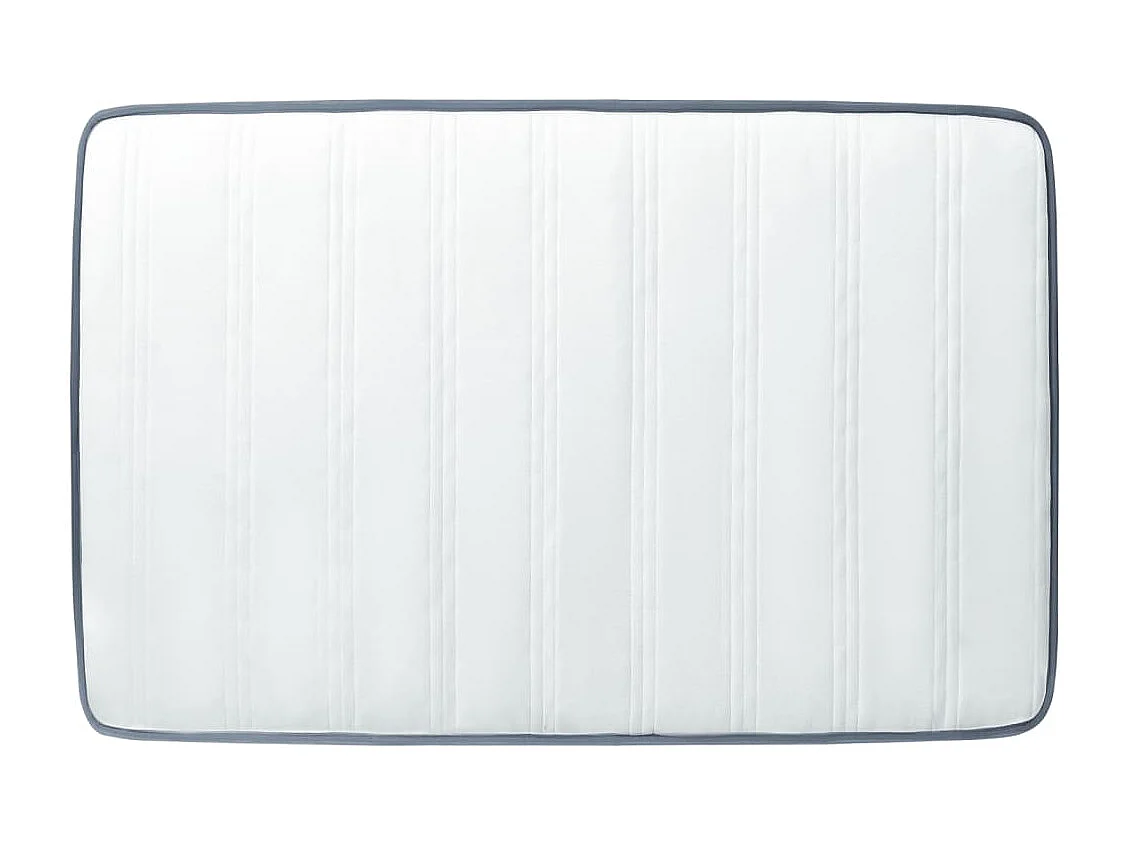 Matelas de sommier à lattes 190x140x20 cm mi-doux tissu