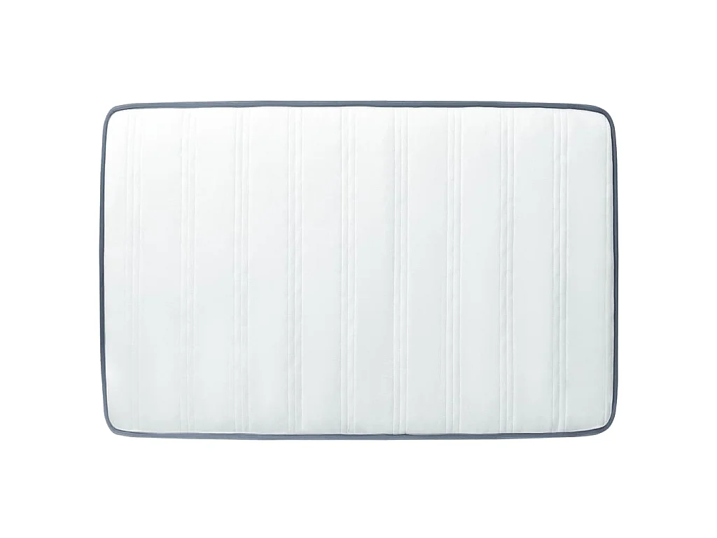 Matelas de sommier à lattes 190x140x20 cm mi-doux tissu