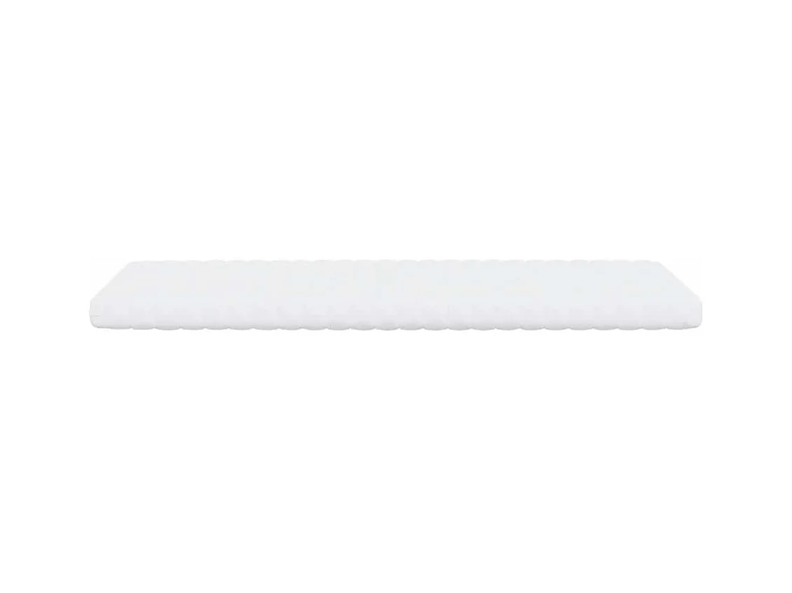 Matelas en mousse enfants blanc 80x160 cm 7 zones dureté 20 ILD