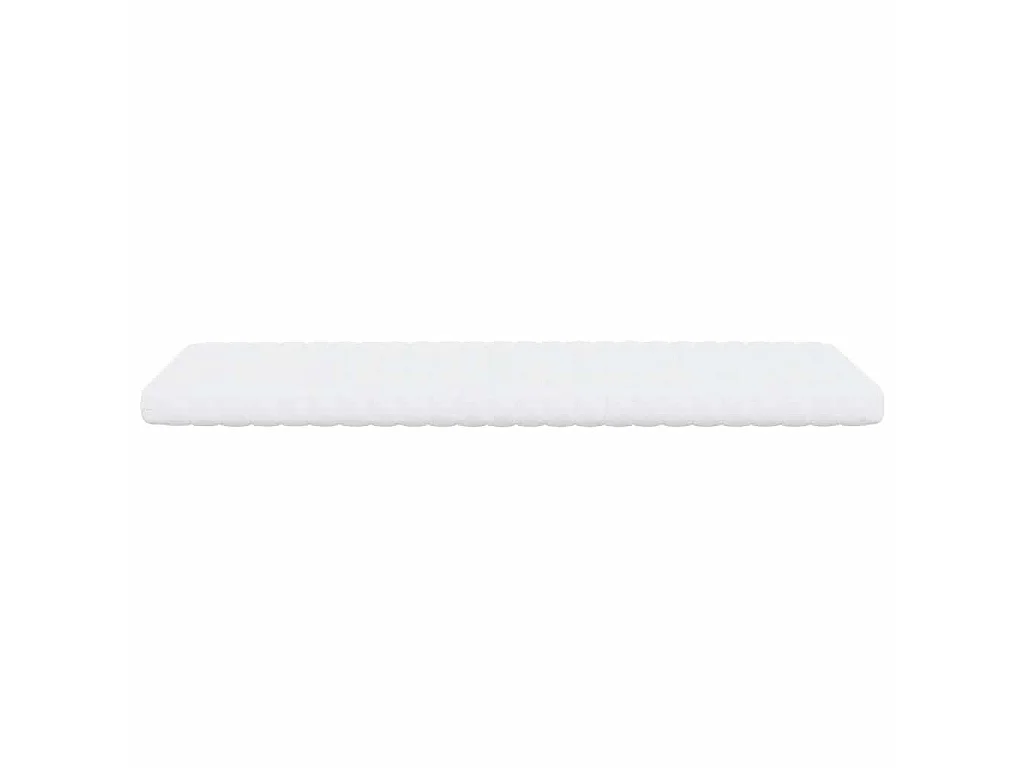 Matelas en mousse enfants blanc 80x160 cm 7 zones dureté 20 ILD